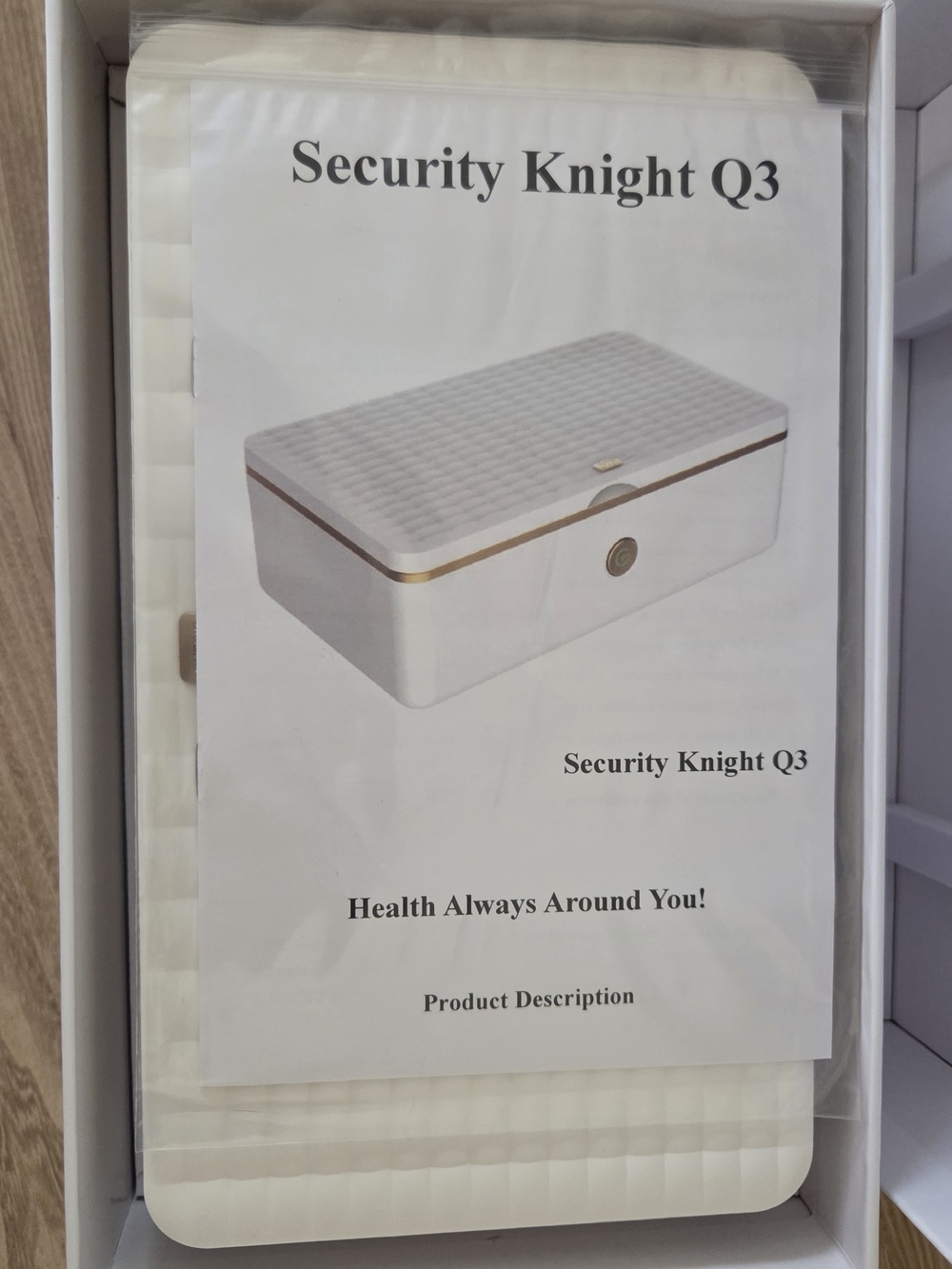 Security Knight Q3 Sterilization Box